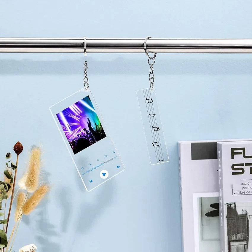Heat Transfer High Clear Acrylic Keychain