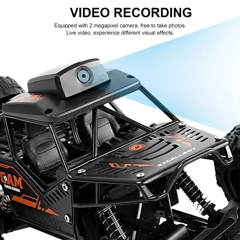 720P Camera Wifi Remote Control Car with Gravity Sensing and Wireless Climbing Capability for Mobile Phone Control and Photo Recording