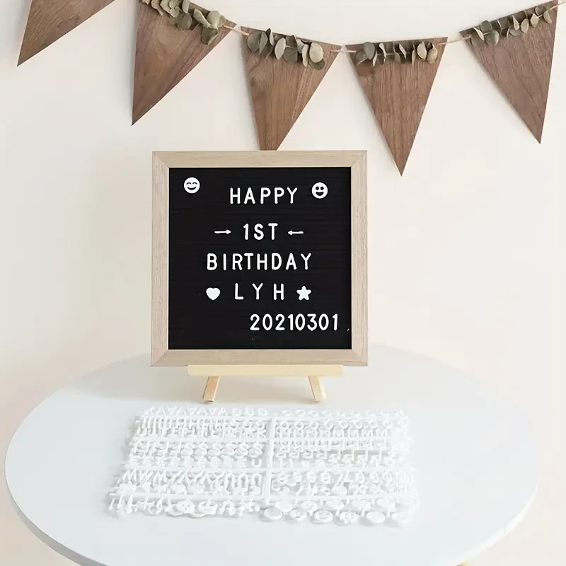 Felt Letter Board Sign with Letters