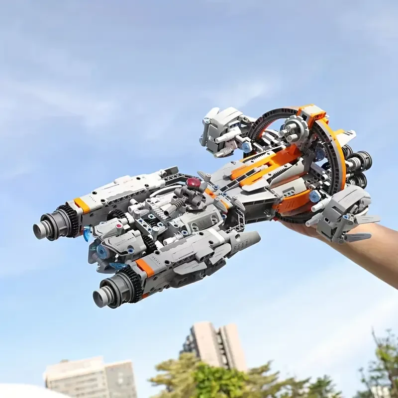 Mechanical Group Series Building Block Set, Interstellar Fighter Toy Model