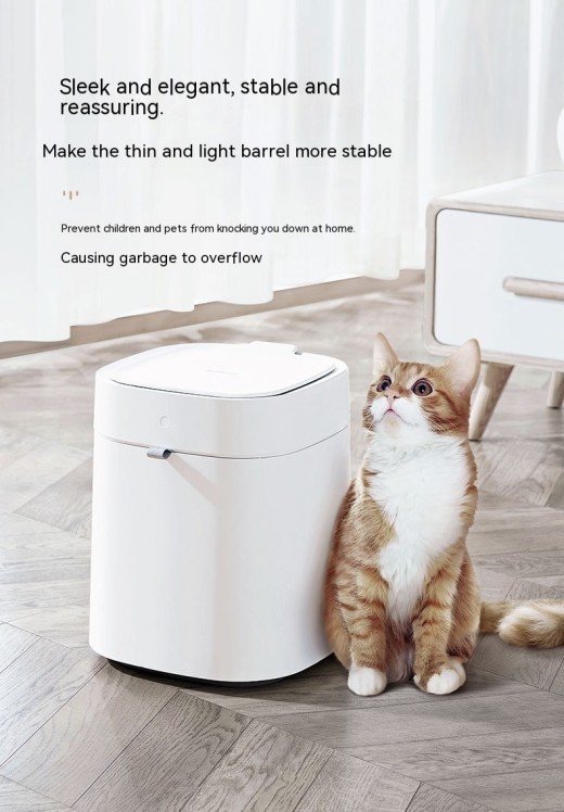 Smart Household Kitchen Automatic Bag Change Trash Can