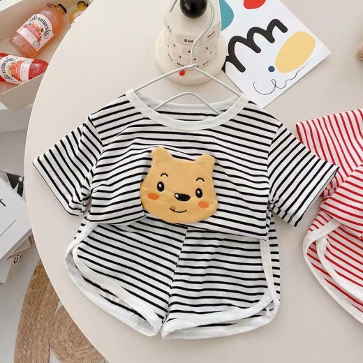 Loose Summer Wide Outer Wear Casual Children Pajamas Cold Home Wear
