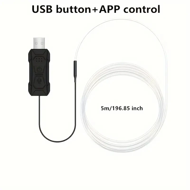 4.98 Meter Car Interior LED Strip Lights