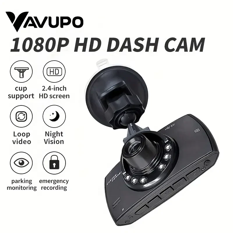 Full HD 1080P Car DVR Recorder