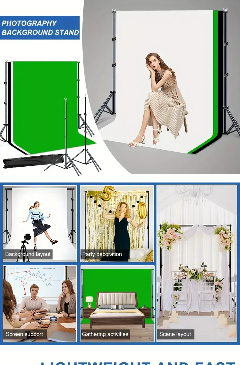 Backdrop Stand for Decoration