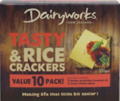 Crackers & Cheese Tasty 30G 3Piece