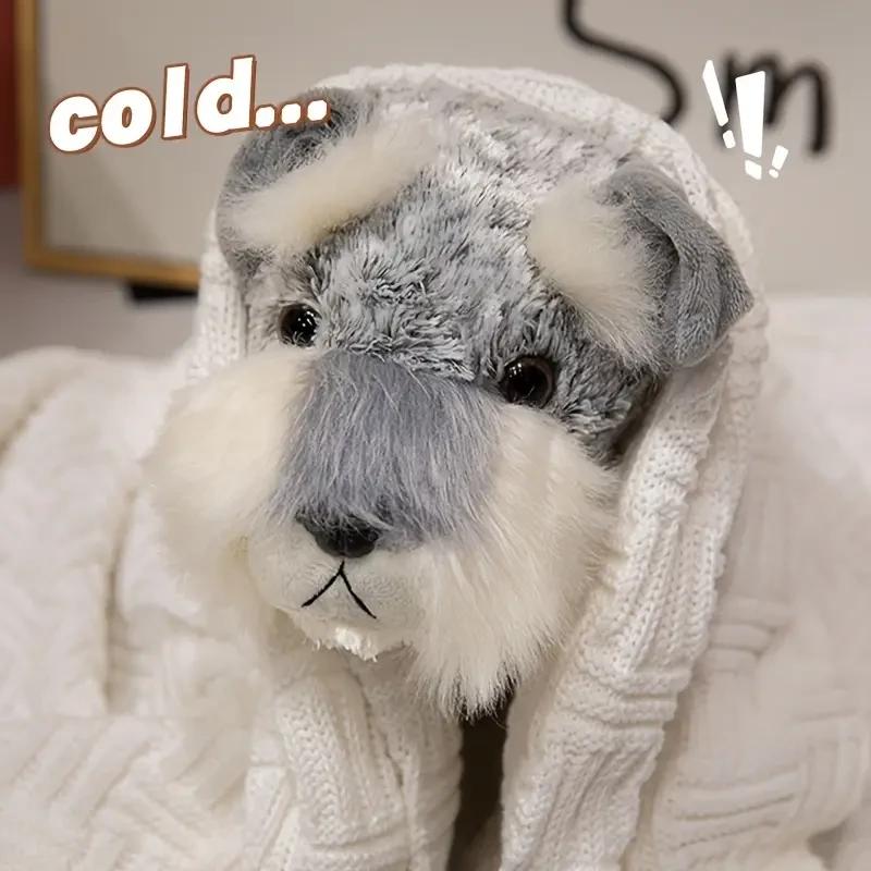 22.0cm Schnauzer Plush Toy