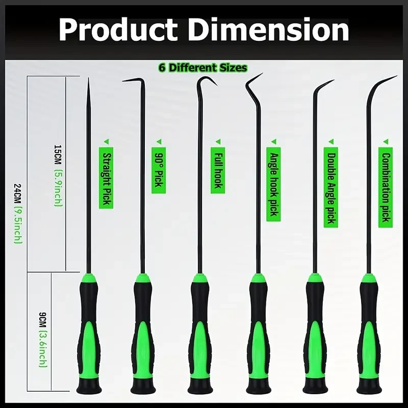 10pcs Pick And Hook Set