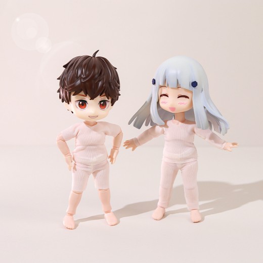 Creative Solid Color Casual Anti-dyeing Clothing Doll Clothes