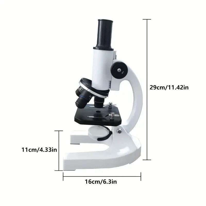 Biological Optical Metal Desk Microscope with Observation Kit