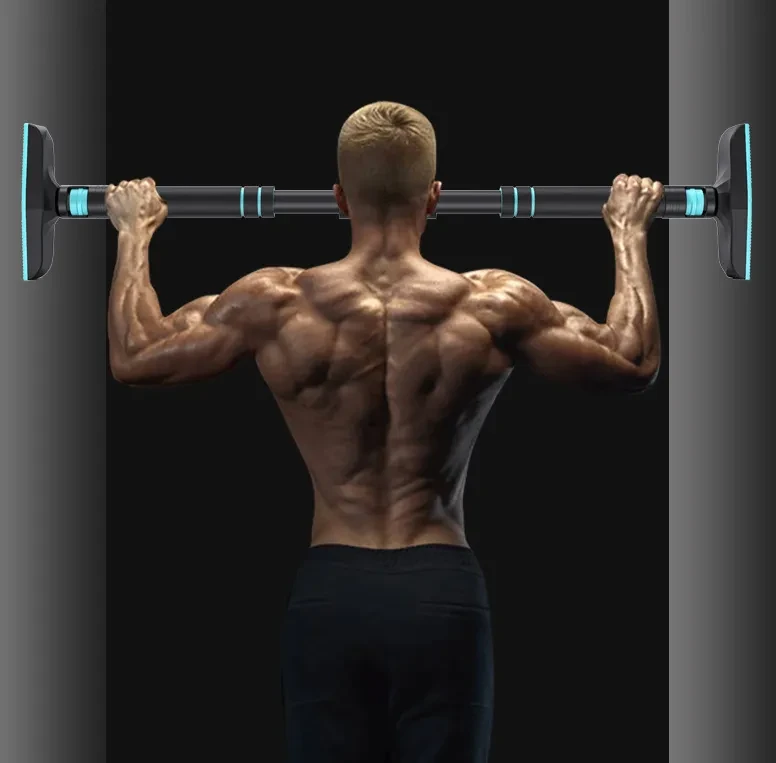 Folding wall mounted pull up bar