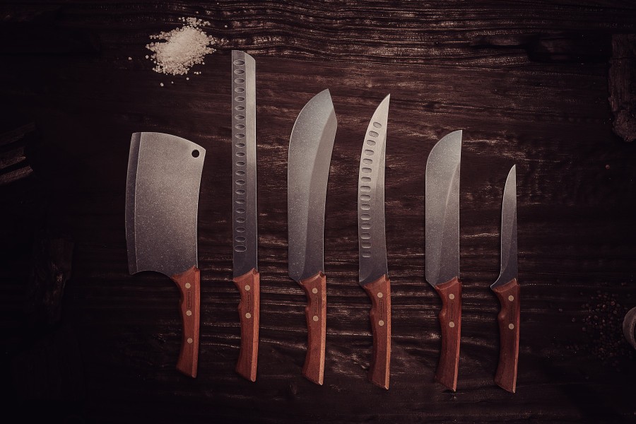 Churrasco Black Collection Butcher Knife, 10", 24cm - Tramontina