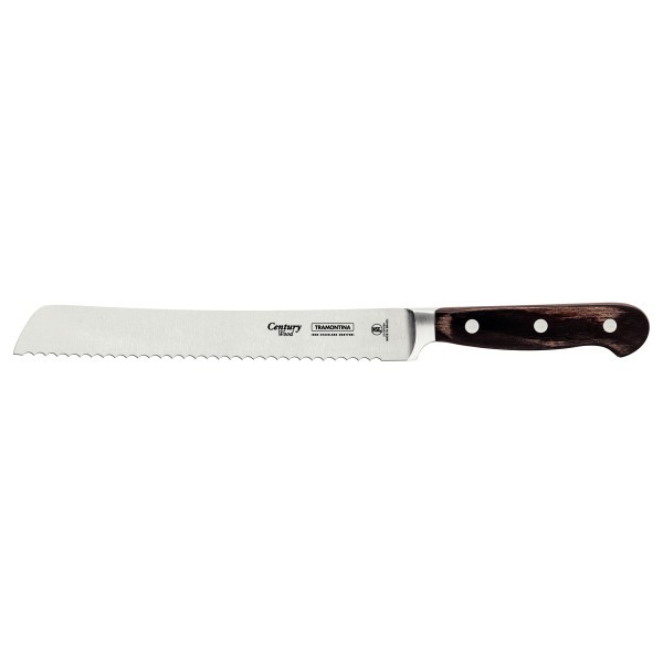 Century Wood Bread Knife 8", 20cm - Tramontina
