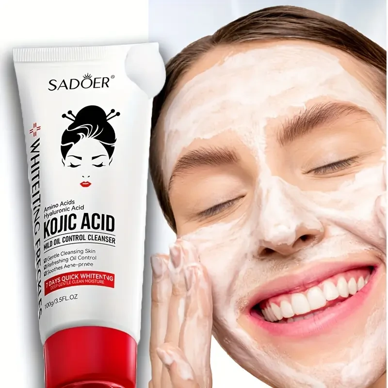 SADER Kojic Acid Whitening Facial Cleanser Gel
