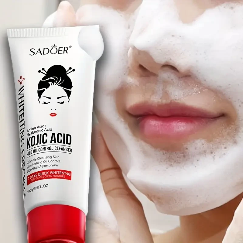 SADER Kojic Acid Whitening Facial Cleanser Gel