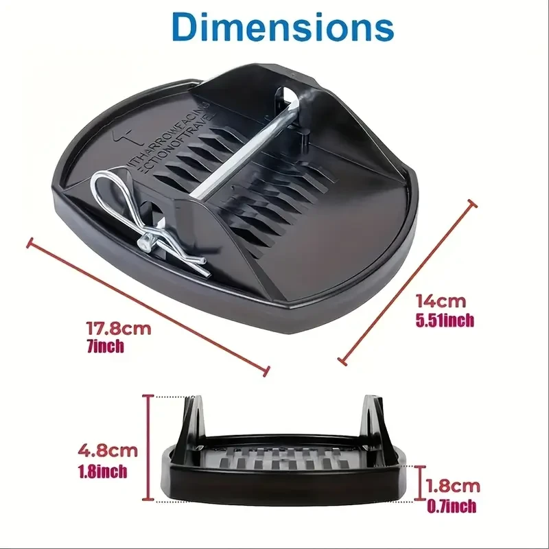 4pcs Universal RV Jack Pads
