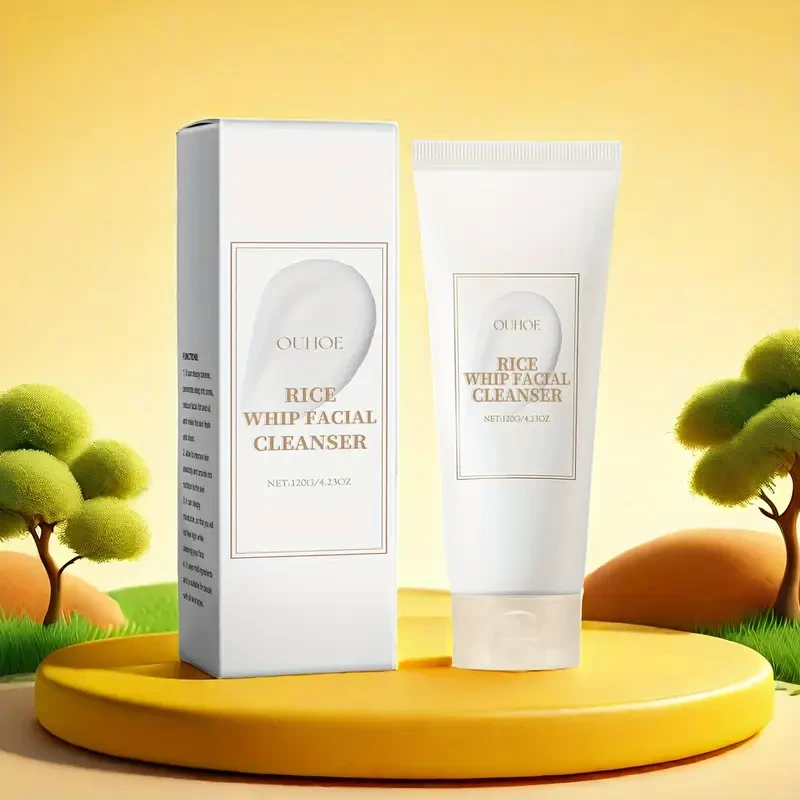 OUIHOE 120g Rice Facial Cleanser