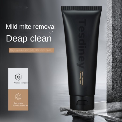 Oil Control Acne Removal Blackhead And Pore Shrinking Facial Cleanser For Men
