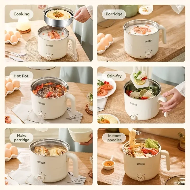 SENBOWE Multi-Functional Electric Steamer & Cooker Combo