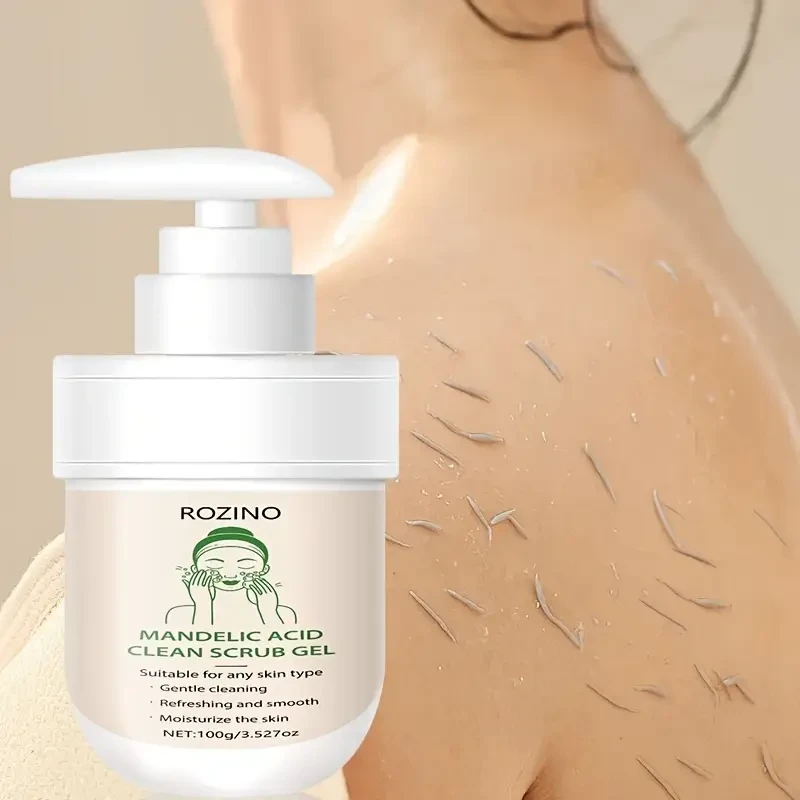 Almond Acid Cleansing Scrub Gel in a Pump Format