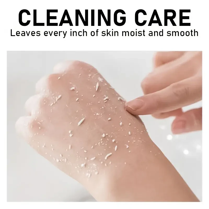 Almond Acid Cleansing Scrub Gel in a Pump Format