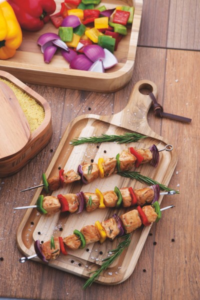 Cutting Board with handle, Teak wood 460x230mm - Tramontina