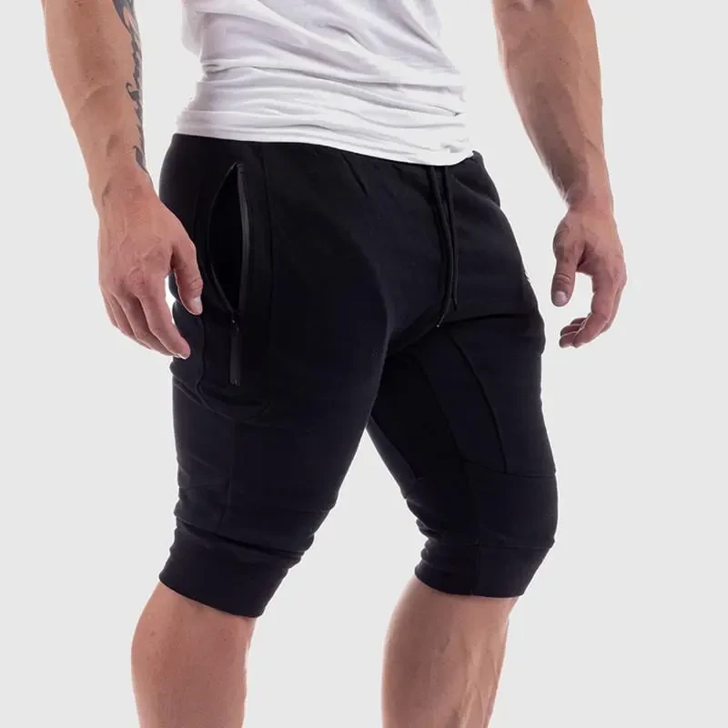 Mens 3 4 length shorts