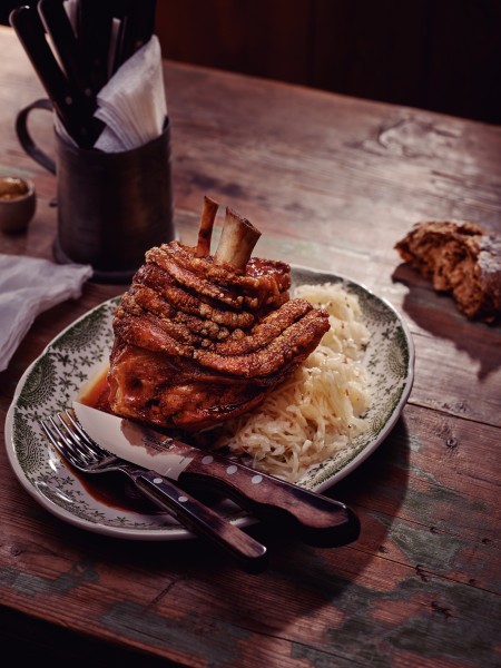 Jumbo Steak Knife with Polywood Handle 5", 12cm - Brown (CDU 48pcs) - Tramontina