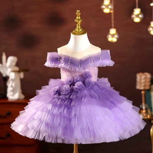 High-end Girls Birthday Princess Dress