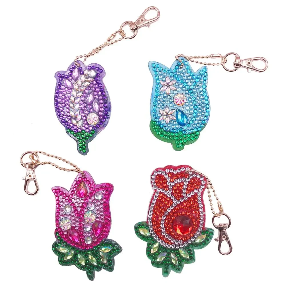 Special-shaped Diamond Diy Diamond Painting Keychain Decorative Pendant