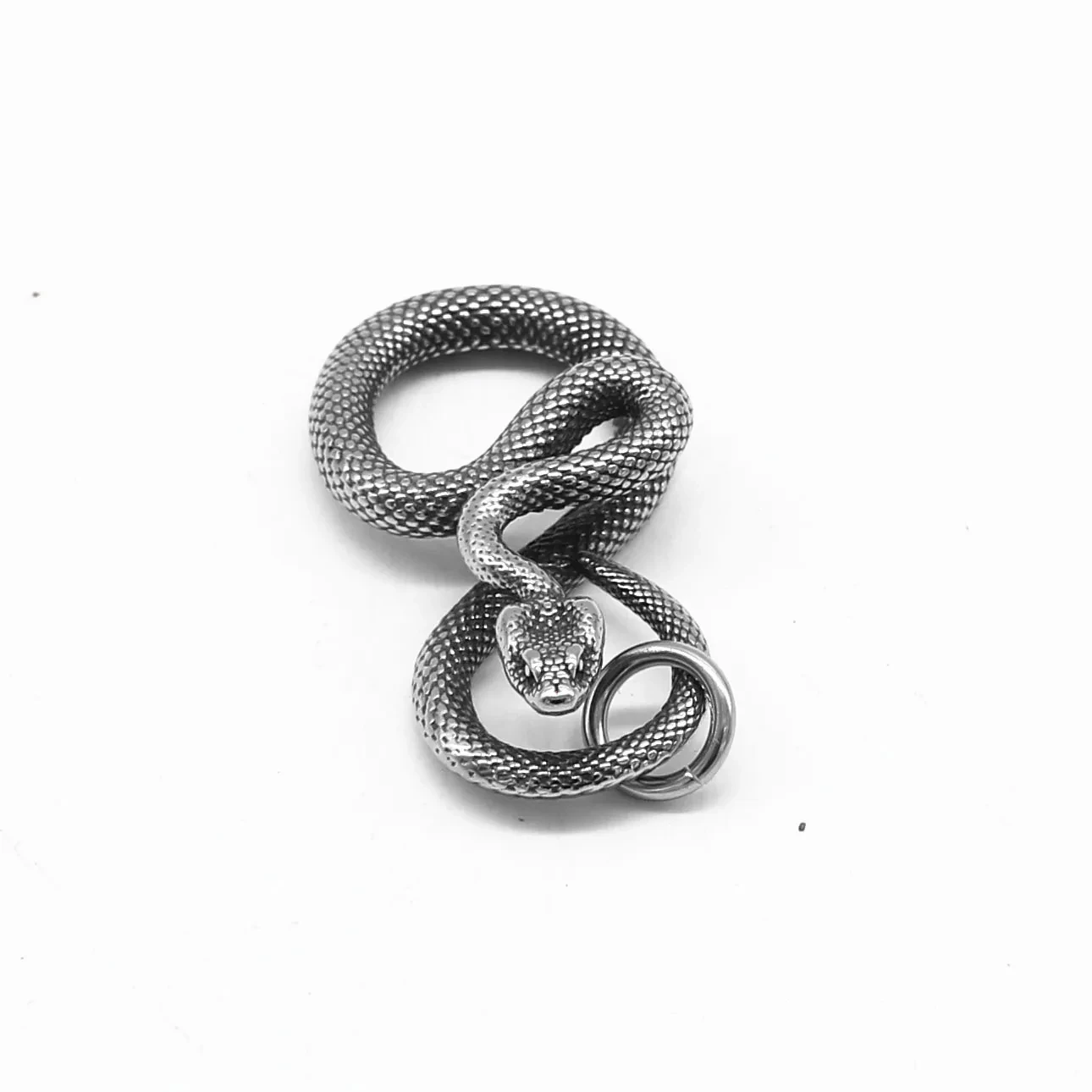 Fashion Stainless Steel Animal Snake Pendant