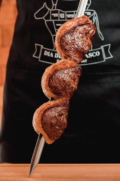 Heavy Duty Stainless Steel Skewer Wood Handle 95cm - Tramontina