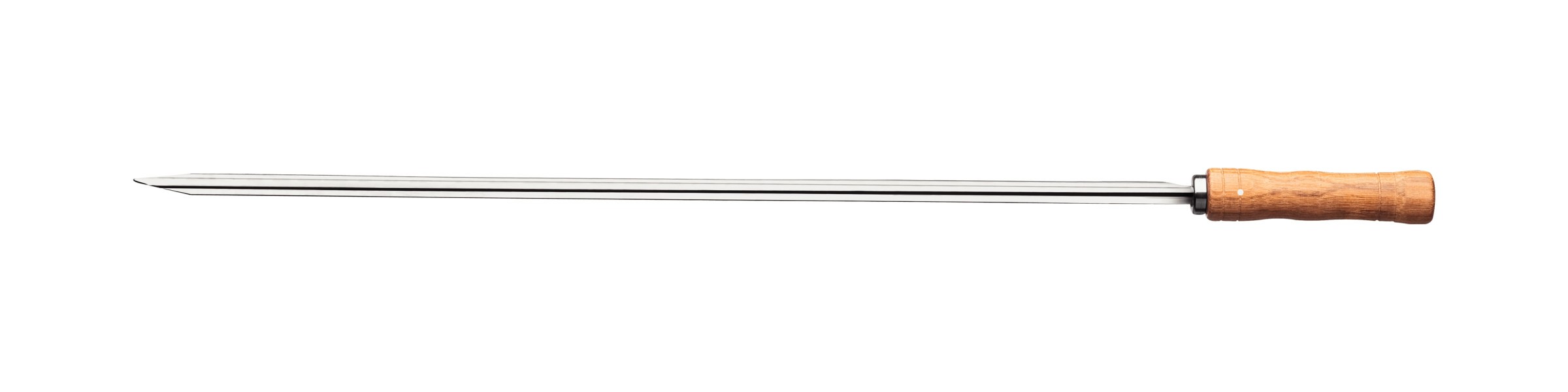 Heavy Duty Stainless Steel Skewer Wood Handle 95cm - Tramontina