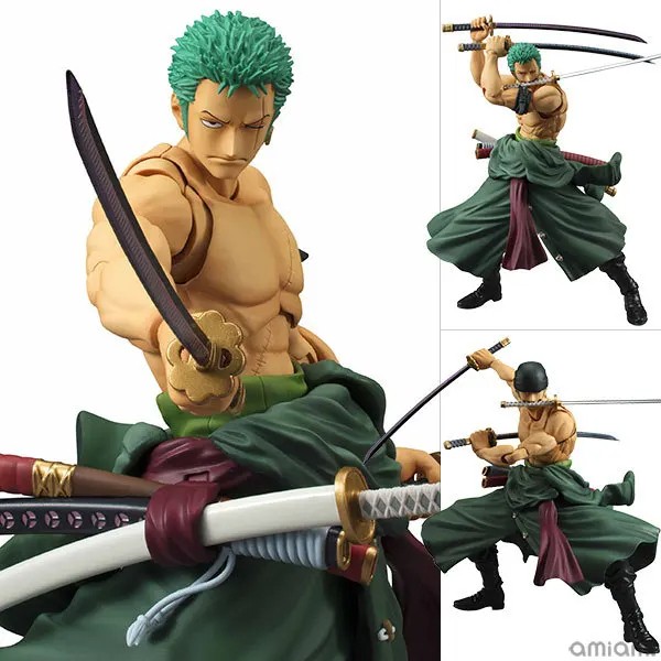 Anime One Piece 18cm BJD Roronoa Zoro Moveable Joints PVC Action Figure