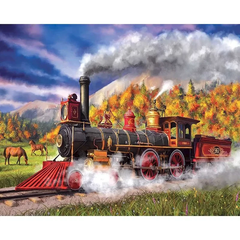 Hand-Painted Oil Paintings on Canva