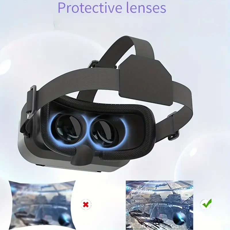 3D VR Headset Smart Virtual Reality Glasses