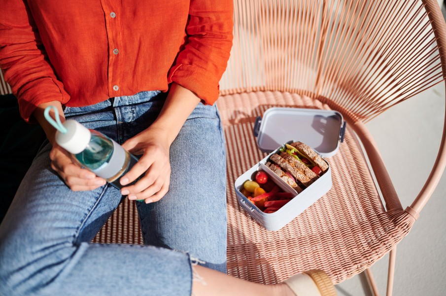 Bento Box Midi Vivid Mauve  - Mepal