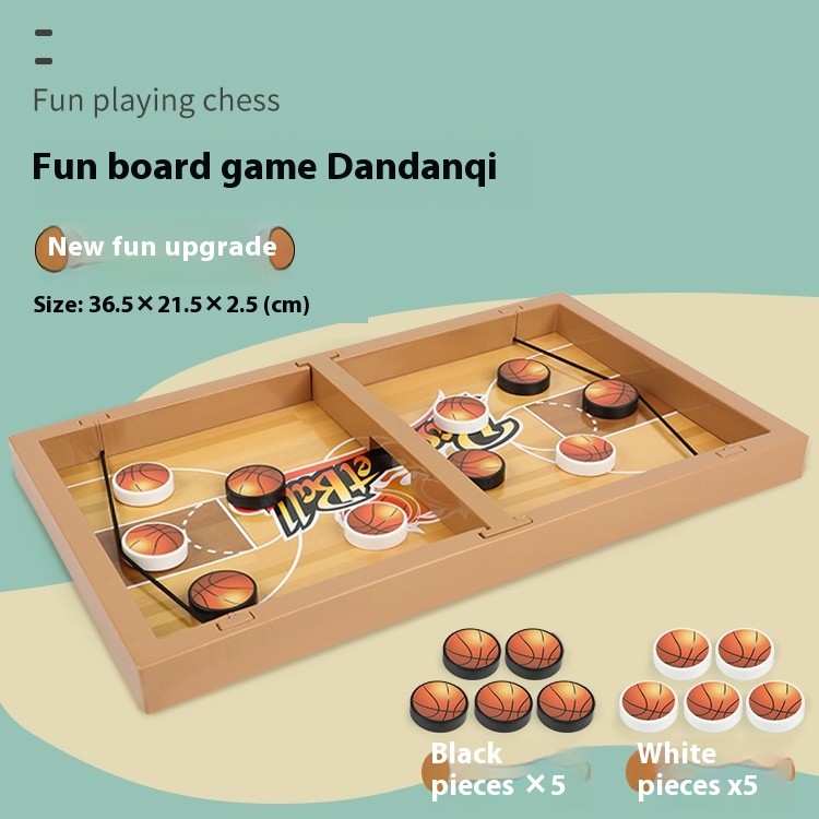 Children's Educational Catapult Desktop Game Playing Chess Toy