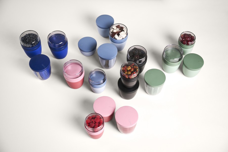 Lunch Pot Ellipse Vivid Mauve - Mepal