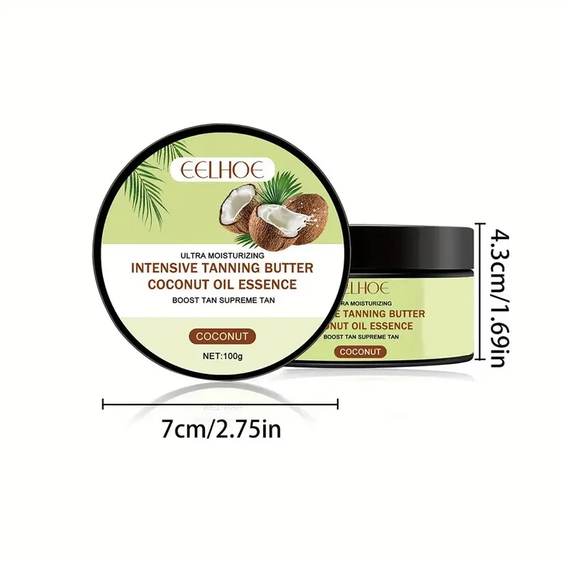 EELHOE Intensive Tanning Butter with Coconut Oil Essence