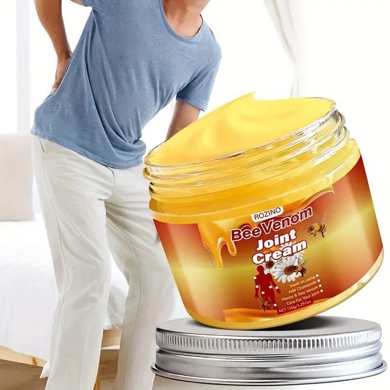 ROZINO Natural Bee Venom 150g Unisex Adult Hypoallergenic Joint Care Cream
