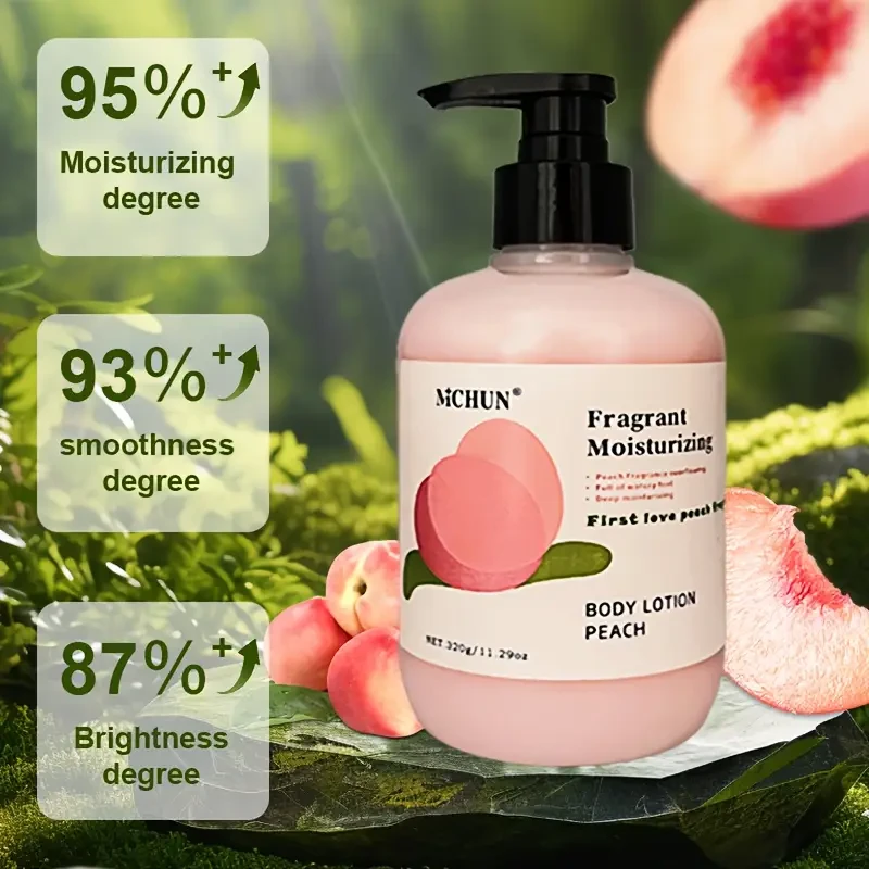 320g Peach Body Lotion