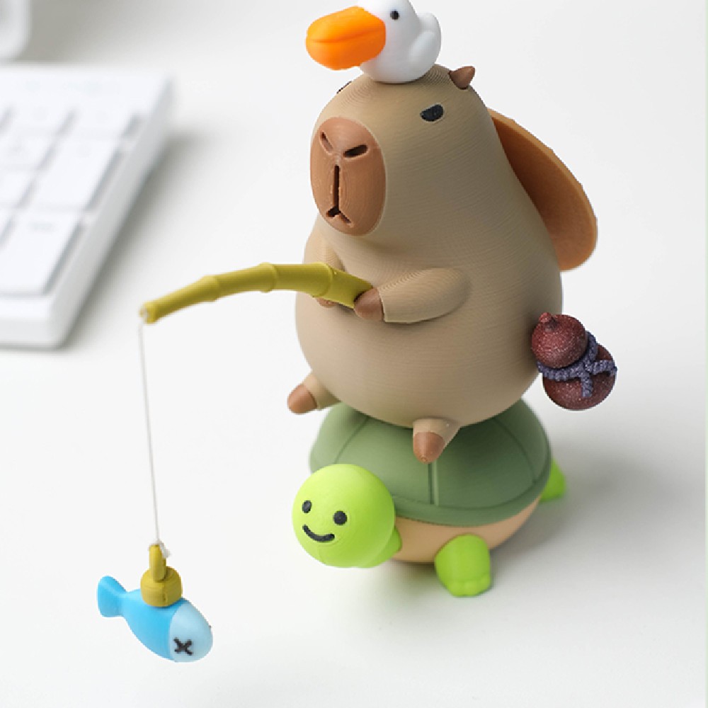 Kapibala Hero Dolphin Doll 3D Printing