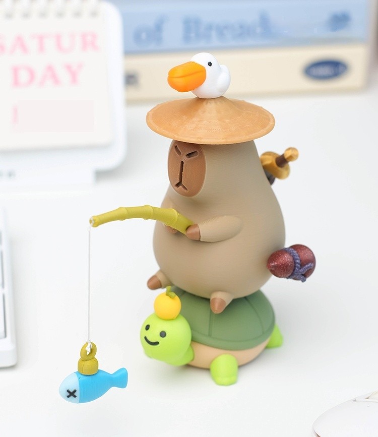 Kapibala Hero Dolphin Doll 3D Printing