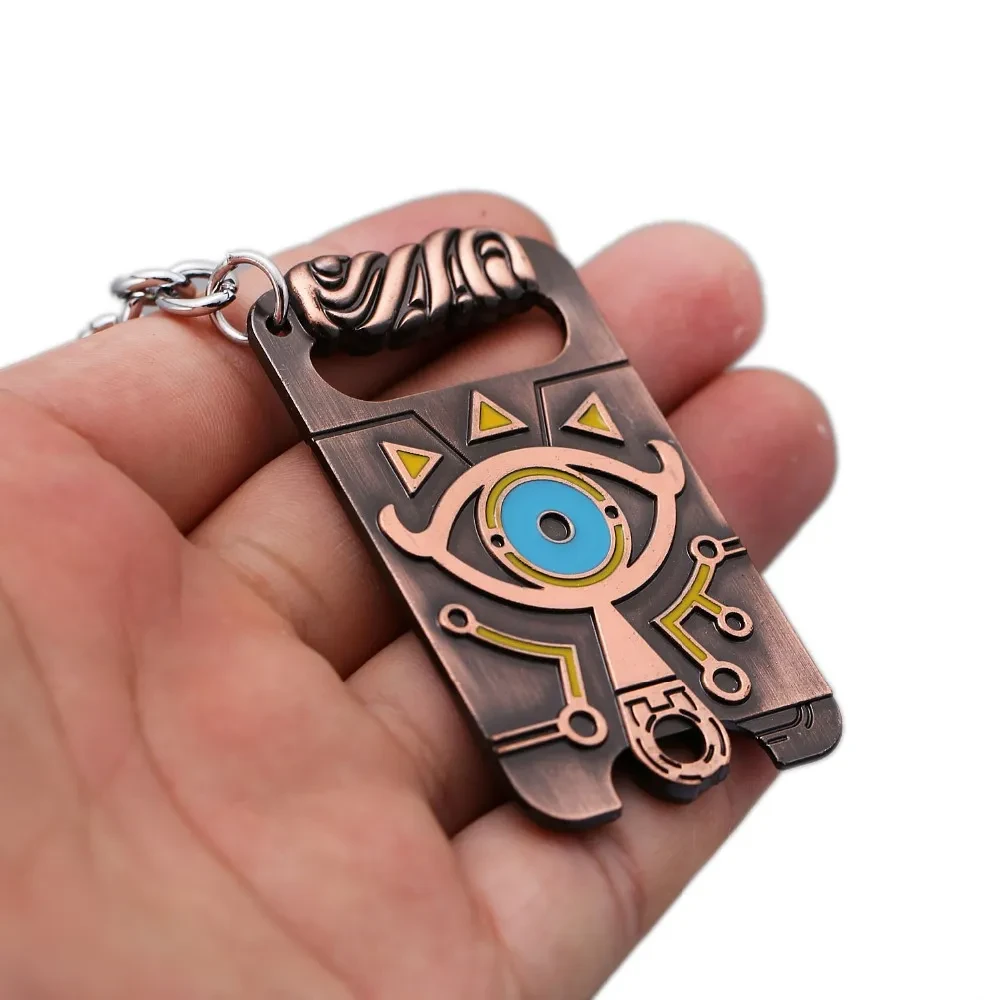 Metal pendant keychain