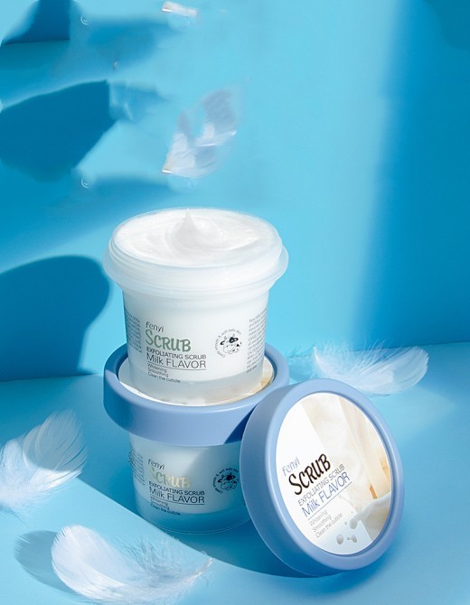 English packaging Fenyi Milk Scrub 100g