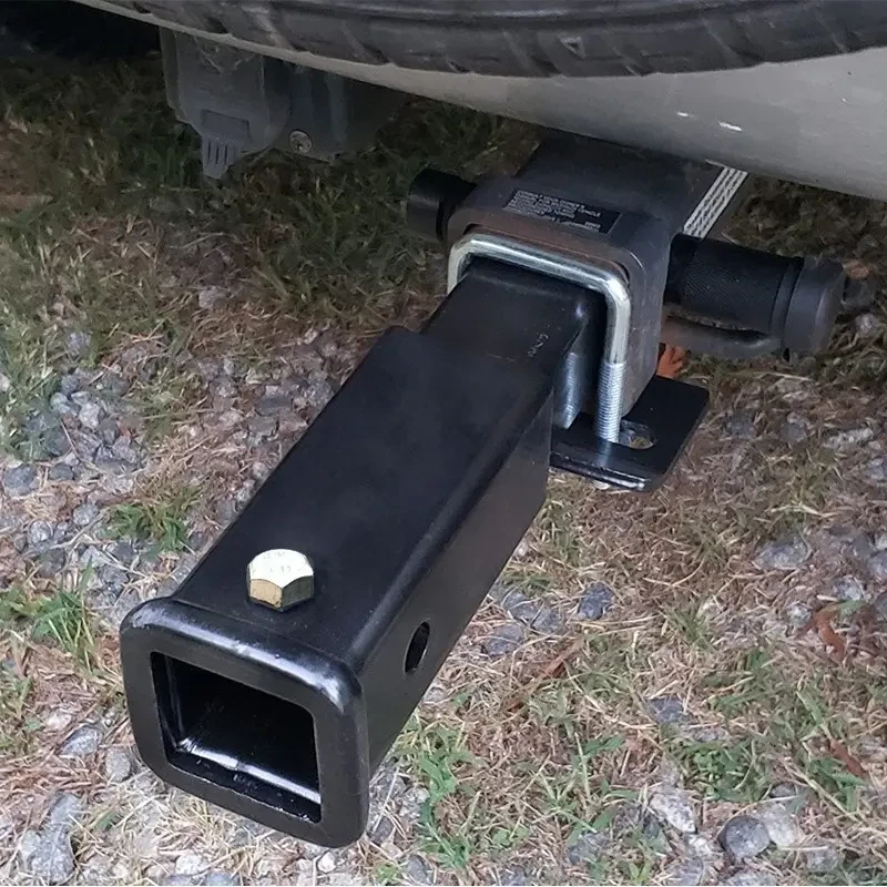 1 Steel Trailer Bar Extension Receiver, Universal Trailer Hitch Extender