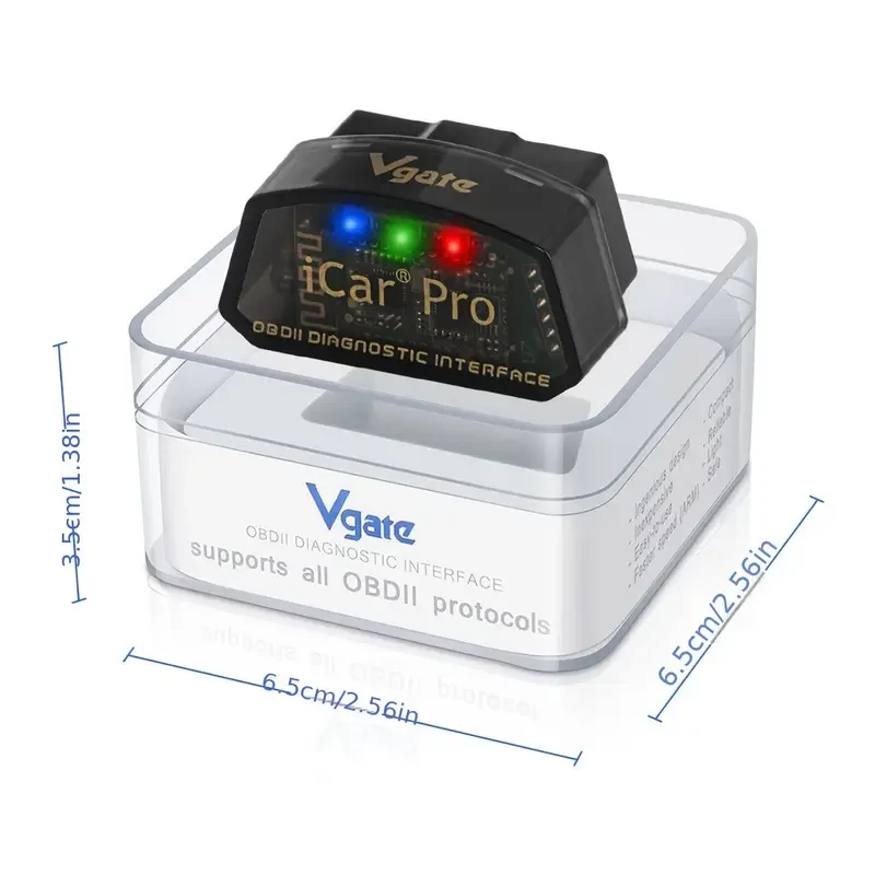 Vgate ICar Pro 4.0 OBD2 Code Scaner ELM327 V2.2 Diagnostic Scanner