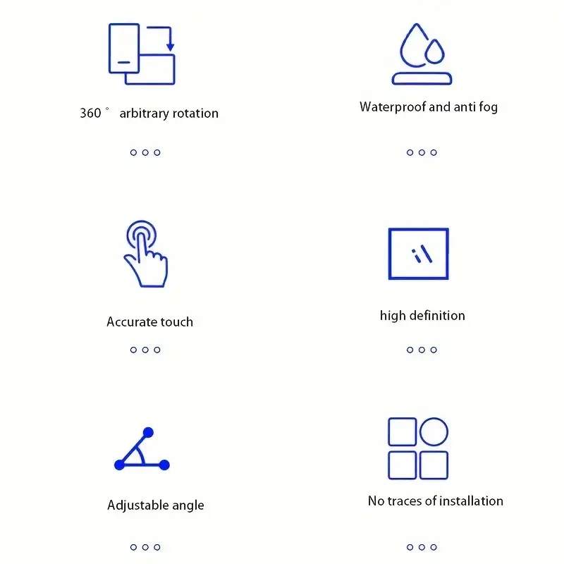 Waterproof 360 Rotating Shower Phone Holder - Wall Mount Case for iPhone