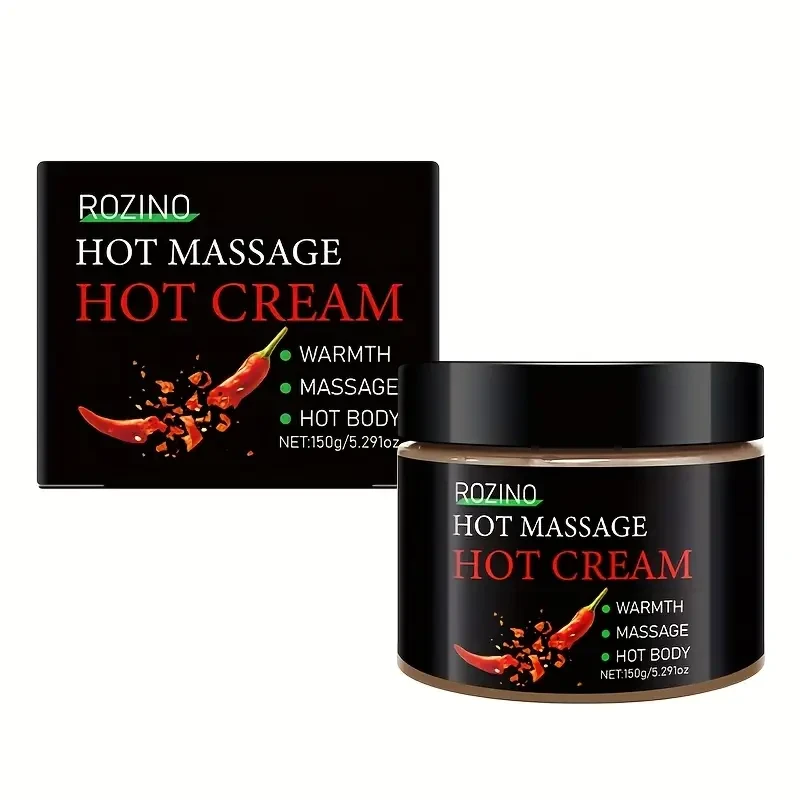 ROZINO Hot Massage Cream - Intense Firming & Hydration